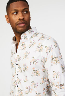 Essendon Shirt, White/Pink, hi-res